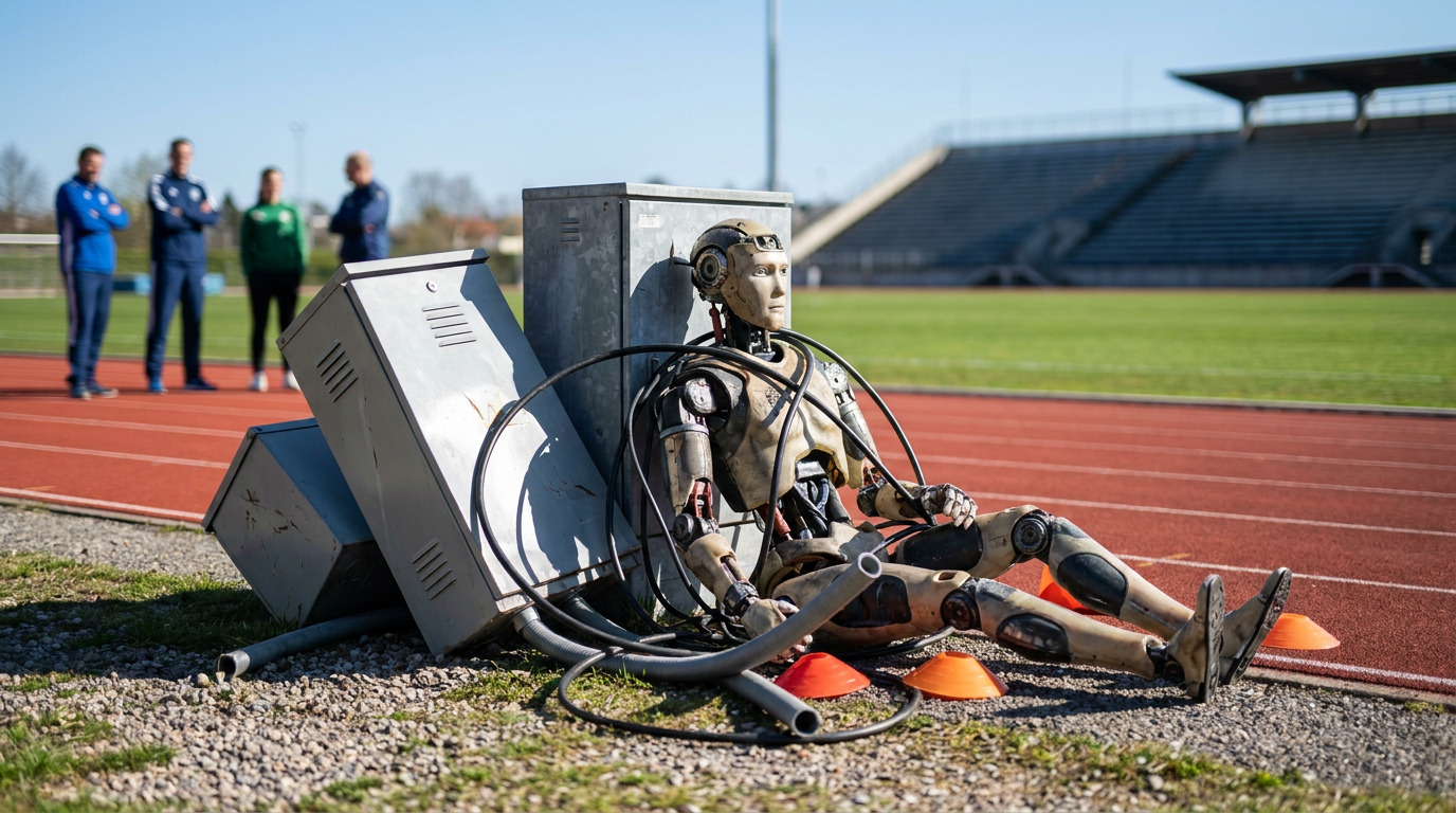 Running Robot Discovers the Problem With Corners