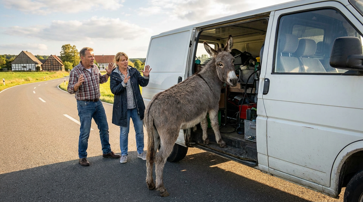 Freddy the Donkey Chooses Violence—and a Window Seat