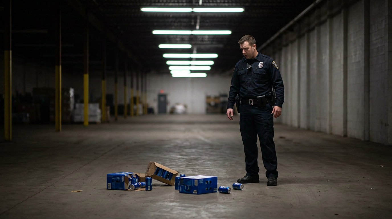 Thieves Take 30,000 Beers, Forget to Steal Moderation