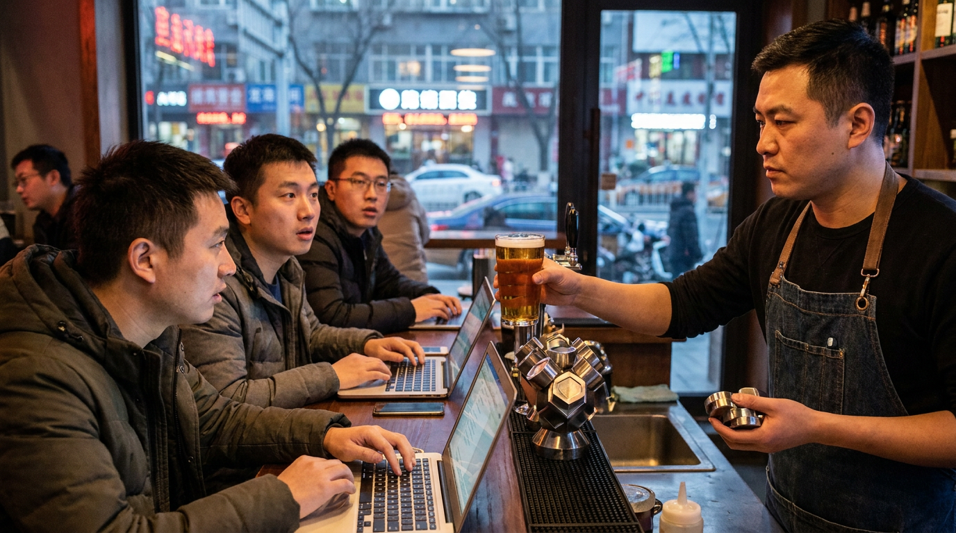 AI Walks Into a Bar and Orders a Large Language Lager