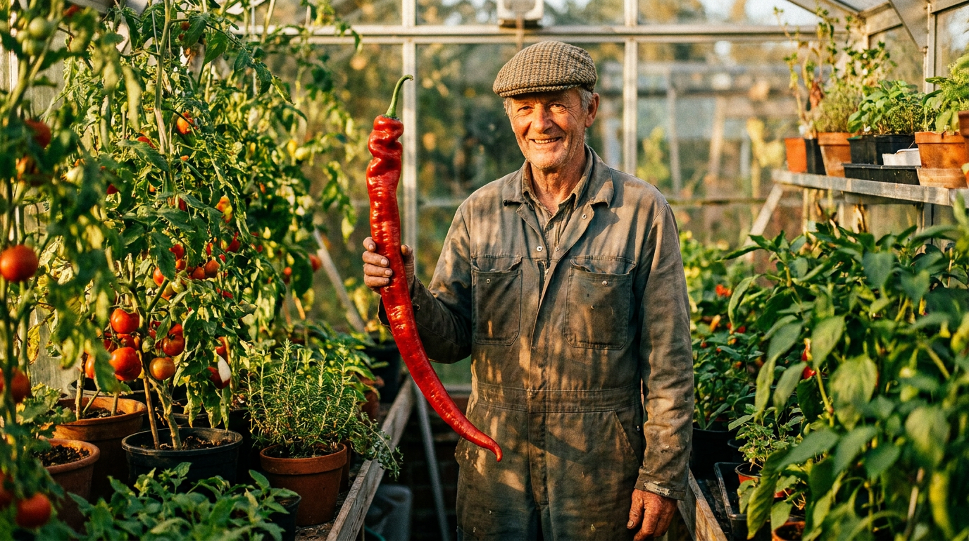 Swiss Gardener Grows a Pepper With Its Own Postcode