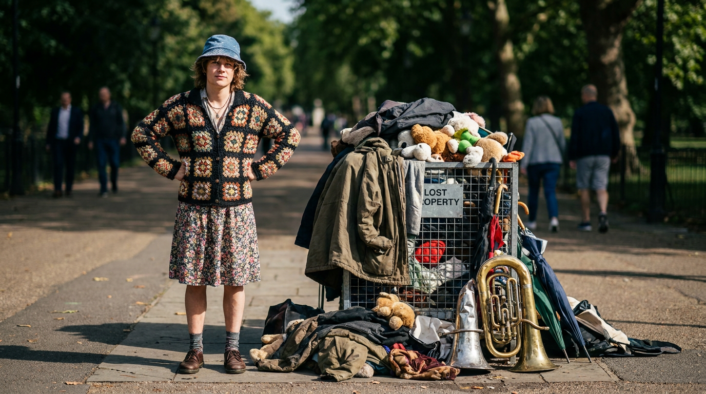 Photo illustrating a joke about Gen Z outfits