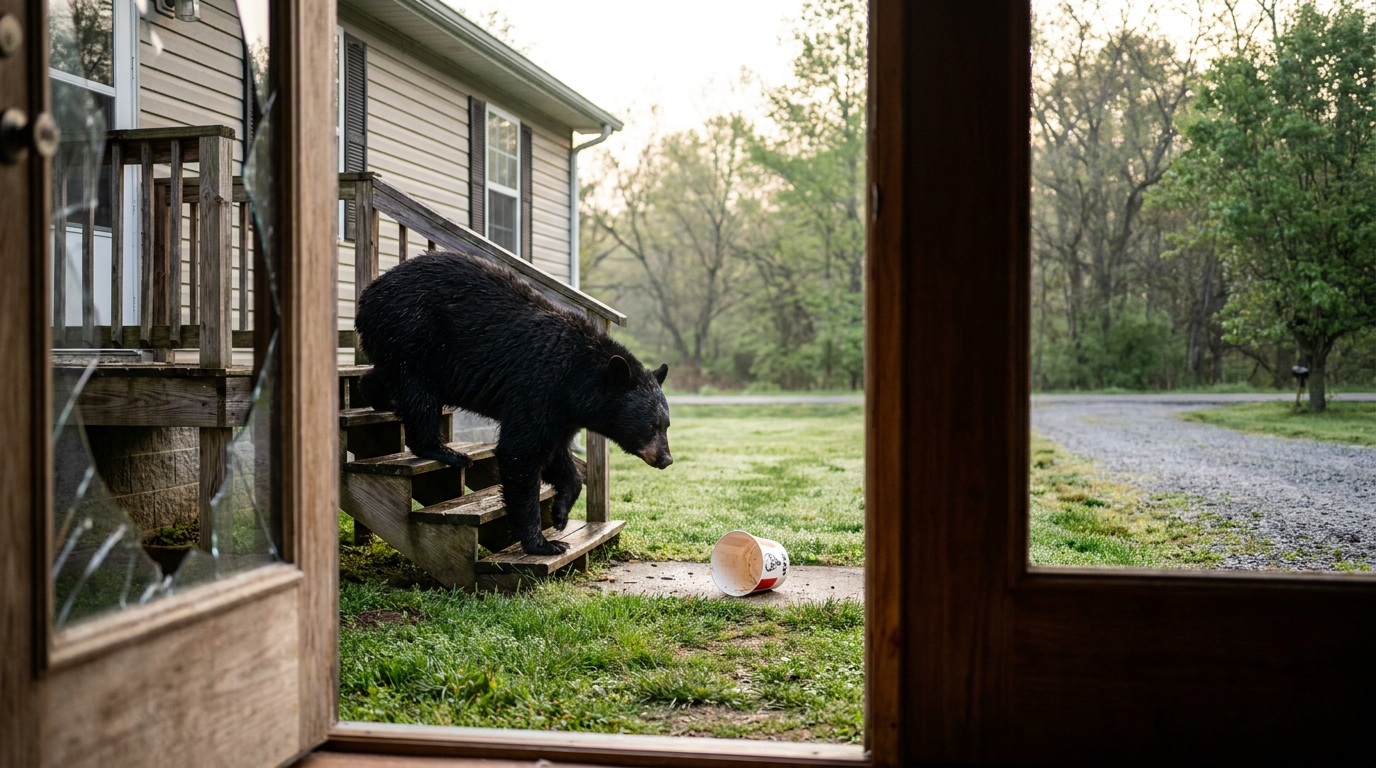 Bear Breaks In, Chooses the Colonel’s Special