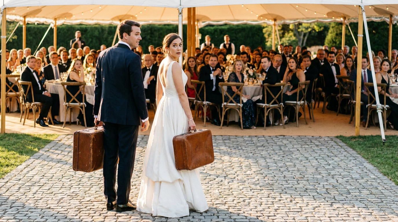 Couple Fly 14 Hours to Attend Someone Else’s Wedding